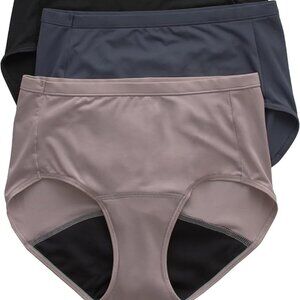 Hanes Ultimate Comfort Period Panties Underwear, Pack of 3, NEW, Size 10 / 3XL